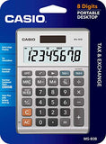 Casio MS-80B Standard Function Desktop Calculator,Black