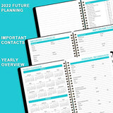 2021-2022 Monthly Planner - 18-Month Planner with Tabs & Pocket,