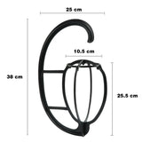 fani 4 Pack Wig Stand Wig Hanger Portable Hanging Wig Stand for Wig Hat Cap Holder Collapsible Wig Dryer with a Wig Cap