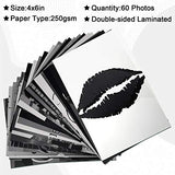 60 Pieces Wall Collage Kit Aesthetic Room Decor for Bedroom,Black and White Photo