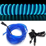 M.best Neon Light El Wire for Automotive Car Interior Decoration with 6mm Sewing Edge