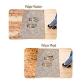 Delxo 18"x30" Magic Doormat Absorbs Mud Doormat No Odor Durable Anti-Slip