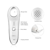 TOUCHBeauty Hot & Cold Facial Massager - Handheld Sonic Vibration Skin Rejuvenating Relaxation Device for Smoother Tighter Face, Skincare Warming & Cooling Beauty Tool for Women