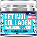 Collagen & Retinol Cream for Face with Hyaluronic Acid