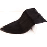 100% Remy Clip in Hair Extensions Natural Hair 16-22 inch Grade AAAAA 3/4 Full Head 1 piece 5 clips Long Smooth Silky Straight for Women Fashion 18"/18 inch 50g,#2 Dark Brown)