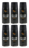 AXE Deodorant Body Spray Wild Spice 150 Ml / 5.07 Oz (Pack of 6)