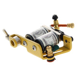 Fielect 8 Wrap Coils Zinc Alloy Professional Tattoo Machine for Liner Shader Yellow 3.1" x 3.4" x 1.3"