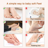 Foot Peel Mask 3 Pack， Exfoliator Peel Off Calluses Dead Skin Callus Remover