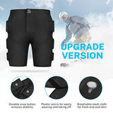 Gonex Protective Padded Shorts for Snowboard Ski Skate, 3D Protection Padded