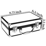 SHANY Carry All Makeup Train Case with Pro Makeup and Reusable Aluminum Case