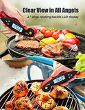 Habor Digital Meat Thermometer, Upgraded Waterproof, 3s Instant Read Cooking