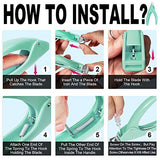 Green Adjustable Artificial Acrylic Fake Nail False Nail Tip Clipper Cutter Trimmer