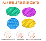 YEAHPY Push pop Bubble Fidget Toy, Stress Relief and Anti-Anxiety Tools Sensory
