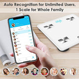 Arboleaf Digital Scale - Bluetooth Smart Scale Bathroom Weight Scale