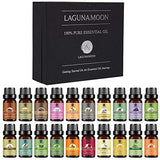 Lagunamoon Premium Essential Oils Set, 20 Pcs Pure Natural Aromatherapy Oils