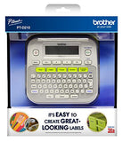 Brother P-Touch, PTD210, Easy-to-Use Label Maker, One-Touch Keys, Multiple Font