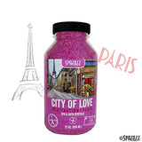 Spazazz SZCPA SPZ-301 Paris City of Love Destination Crystals Container, 22 oz. Aromatherapy, Fuscia