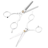 Hair Cutting Scissor, 6.1in Professional Hair Cutting Thining Scissors Set Salon Barber Hairdressing Shear for Female Hairdresser or Home DIY Use (#03)