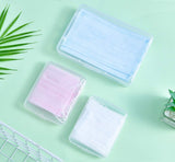 Face Storage Box, Portable Storage Clip, [2Pack]Convenient To Carry Out, For Repeated Use Storage Clip-for School, Office, Portable Plastic Storage Box (Medium)
