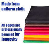 12 Pack Bib Apron - Unisex Black Apron Bulk with 2 Roomy Pockets Machine Washable