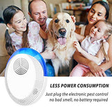 Bocianelli Ultrasonic Pest Repeller 6 Pack, 2020 Pest Repellent, Pest Control Set