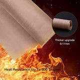 3 Pack PTFE Teflon Sheet for Heat Press Transfer Sheet