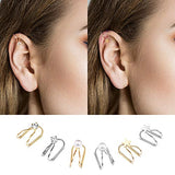 12 Pcs Ear Wrap Crawler Hook Earrings Ear Cuffs Earrings for Women Girls Butterfly