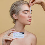 No Mo-Unibrow hair removal waxing kit: wax strips and mini tweezers for the face and brows, 24 individual strips. AS SEEN ON SHARK TANK!