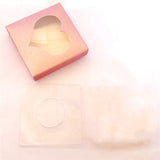 False Eyelashes Packaging Box - 50 pcs Empty False Eyelash Care Storage Case Box - 3D Eyelashes Box - Container Strip Case Lash Trays Makeup Tool