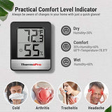 ThermoPro TP49 Digital Hygrometer Indoor Thermometer Humidity Meter Room