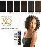 Cuticle XQ Remy SOFT DEEP REMY 3pcs (1 - JET BLACK)