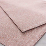 Home Brilliant Placemats Set of 4 Heat Resistant Dining Table Place Mats for Kitchen Table