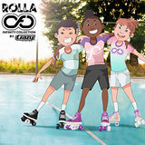 Crazy Skates Rolla Roller Skates for Boys and Girls - Great Beginner Kids Quad Skates