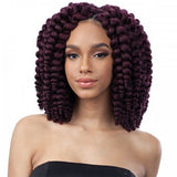 Fluffy Wand Curl (1 Jet Black) - Freetress 2X Wand Curl Braid Collection