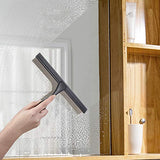 HIWARE All-Purpose Shower Squeegee for Shower Doors, Bathroom, Window and Car