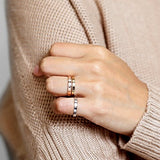 Valentines Day Gifts for Women Graduation Gift for Her Personalized Stacking Ring