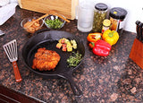 Utopia Kitchen Pre-Seasoned Cast Iron Skillet Set 3-Piece - 6 Inch, 8 Inch and 10 Inch