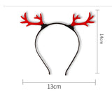 Antler Headband Hair Hoop Deer Horn Hair Clips for Halloween Christmas NFG02