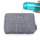 Large Makeup Bag Zipper Pouch Travel Cosmetic Organizer for Women and Girls