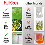 Fullstar Food Storage Containers with Lids - Plastic Food Containers with Lids