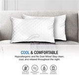 Dream Rite Shredded Hypoallergenic Memory Foam Pillow WonderSleep Series Luxury