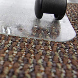 OFM ESS Collection Chair Mat with Lip for Carpet, 36" x 48", Clear