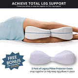 Contour Legacy Legacy Leg & Knee Foam Support Pillow - Soothing Pain Relief