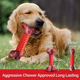 Tough Dog Toys for Aggressive Chewers Large Breed, Apasiri Dog Chew Toys, Durable