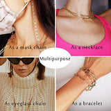 17 MILE 6 PCS Face Mask Chain Holder Glasses Chain Lanyard for Women Girls