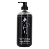Bio Follicle Activated Charcoal Body & Face Wash | Rosemary & Mint Shower Soap For Men & Women [16 oz]