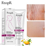 RtopR Mango Remove Pregnancy Scars, Stretch Mark Care Cream-Maternity Repair, Pregnancy Stretch Marks, Anti-Aging, Anti-Winkles Firming Body Creams, Prenatal, Postpartum