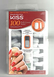 2-PACK Kiss 100-Count SHORT SQUARE Full Coverage Nails