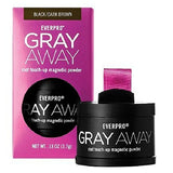 Gray Away Root Touch-UP Magnetic Powder; Hair Color: Black, Dark Brown by Everpro