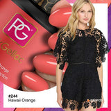 Pink Gellac 244 Hawaii Orange UV/LED Gel Polish